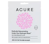 Acure, Radically Rejuvenating Under Eye Hydrogel Mask, 2 Single Use Eye Gels, 0.236 fl oz (7 ml)