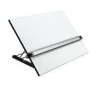 Acurit PXB 20” x 26” Drawing Board for Artists and Designers - Portable Workspace for Drawing, Sketching, Drafting, Painting - Multi-Angled Laminated Surface with Ruler and Parallel Motion Bar