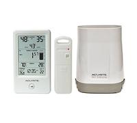 AcuRite 01089M Rain Gauge with Thermometer & Humidity