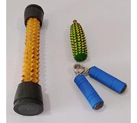 AcuRite Acupressure Foot Roller,Hand Grip & karela Hand Roll Blood Circulation Massager