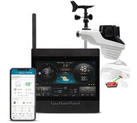 ACURITE Atlas Professional Weather Station with Direct-to-Wi-Fi HD Display with Lightning Detection and Temperature, Humidity, Wind Speed/Direction, and Rainfall (01001M), Black