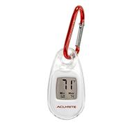 AcuRite Portable Digital Thermometer for Indoor or Outdoor Temperature with Snap Hook (00333)