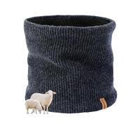 ACUSHLA 100% Merino Wool Neck Gaiter, Lined Winter Neck Warmer, Dark Grey