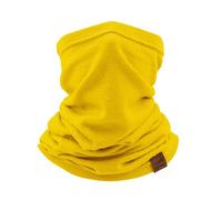 ACUSHLA 100% Merino Wool Neck Gaiter, Ski Mask Neck Warmer Unisex, Yellow
