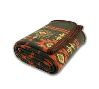 ACUSHLA Merino Wool Blanket for AC (Nordic-Green, 79 * 63)