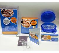 Acusnore Anti Snore Snoring Kit: Contains Anti Snore Ring Small, Anti Snore 6 Spring Mouth Piece & Anti Snore Magnetic Nose Clip- Stop SNORING Once & for All!