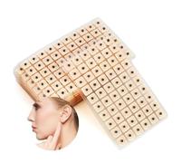 Acusoothe Ear Seeds - Disposable Acupuncture Vaccaria Earseed Patch Plasters Nude for Instant Use (540)