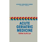 Acute Geriatric Medicine