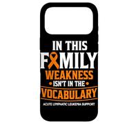 Acute Lymphatic Leukemia Awareness Support Family Case for iPhone 17 Pro Max