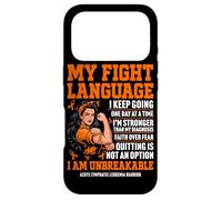 Acute Lymphatic Leukemia Warrior Case for iPhone 17 Pro