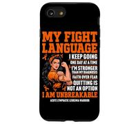 Acute Lymphatic Leukemia Warrior Case for iPhone SE (2020) / 7/8