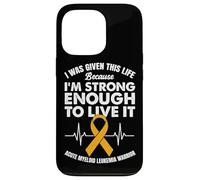 Acute myeloid leukemia Warrior Case for iPhone 13 Pro