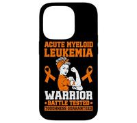 Acute myeloid leukemia Warrior Case for iPhone 14 Pro