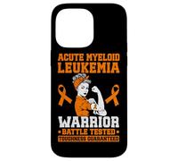 Acute myeloid leukemia Warrior Case for iPhone 14 Pro Max
