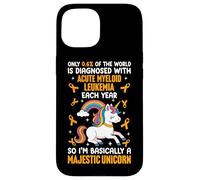 Acute myeloid leukemia Warrior Case for iPhone 15
