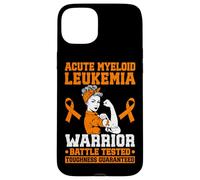 Acute myeloid leukemia Warrior Case for iPhone 15 Plus