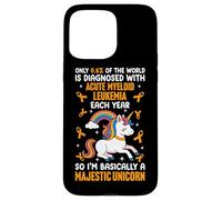 Acute myeloid leukemia Warrior Case for iPhone 15 Pro Max