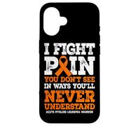 Acute myeloid leukemia Warrior Case for iPhone 16