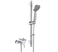 Acute2 Thermostatic Exposed Shower Valve with Riser Kit Chrome