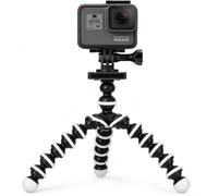 Acuvar 10‘’ Tripod for Action Camera Octopus Flexible Tripod Camera with 1/4" Screw, Quick Release Plate for GoPro Cameras, SLR, DSLR, Travel Photography, Vlogging, Live Streaming