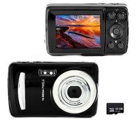 Acuvar 16MP Compact Digital Camera with 2.4" LCD Screen, 32GB Micro SD Card - Easy Point and Shoot Camera for Kids, Teens, Beginners & Seniors | USB Cable Included | Lightweight Travel-Friendly