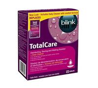 ACUVUE Blink Total Care Disinfecting Storing & Wetting Solution Twin-Pack + Daily Cleaner