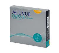Acuvue Oasys 1-Day with HydraLuxe for Astigmatism (90 lenses) -2.25 Stärke: -3.00, BC: 8.50, DIA: 14.30, CYL: -2.25, AXIS: 100° -3.00 8.50 14.30 100°