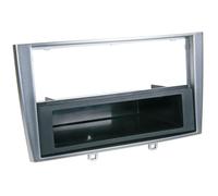ACV 1-DIN/2-DIN Radio Fascia Bezel Mounting Frame Silver for Peugeot 308 SW