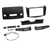 ACV 2-DIN Autoradio Bezel Mounting Frame for Mercedes C-Class W204 S204