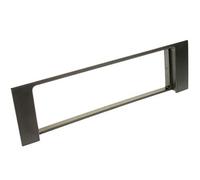 ACV 281320-07 1-DIN Radio Faceplate for Audi A4 2000-2006 Black