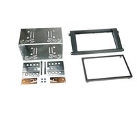 ACV Autoradio Bezel Double DIN Dash Mount for Porsche Cayenne 1 Type 9PA 2 DIN