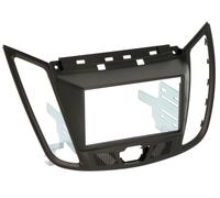 ACV Black Matt Radio Fascia Trim Frame 2-DIN for Ford C-Max 2 DXA