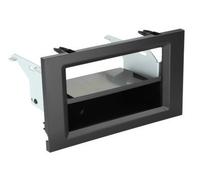 ACV Double DIN Radio Bezel Mounting Frame for Mercedes Arocs, 2 DIN, Black