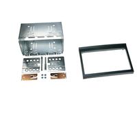 ACV Double DIN Radio Fascia Insert Frame for Porsche Boxster 986, Matte Black