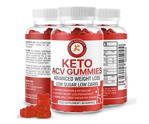 ACV Keto Gummies for Weight Loss - Weight Fat Management - Low Carbs - Low Sugar - Apple Cider Vinegar Detox Cleanse - Beet Root Vitamin B12-60 pcs