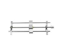 ACVACV 13pcs/set T8 Lead Screw, For DIY Optical Axis Guide Rail Bearing Seat Linear Guide Shaft Support Trapezoidal Screw Set(8-350mm)