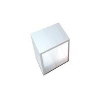 ACVACV Aluminum Alloy Square Tube Profile Length 49cm, For Decoration Materials Rectangular Pipe Model Bracket Pipes Fittings 1pcs(20x20x2mm)