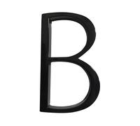 ACVACV Floating House Number Letters Big Door Alphabet 5Inch Black Numbers Address Plaque, For Home Outdoor Hotel Accessories 127mm(Color B)