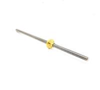 ACVACV Stainless steel CNC 3D Printer T12 lead screw Thread with Brass nut, For Axis Linear Guides Parts(800mm with Nut)