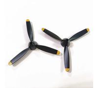 AcvBhJ Three-blade Propeller For 761-5 P-51D, 761-8 F4U, 761-9 T28, 761-11 BF109, 761-12 761-13 P40 761-15Spitfire RC Aircraft(Lavender)