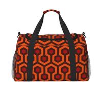 ACVnbm Shining Overlook Print Travel Duffel Bag, Large Capacity Hand & Crossbody Overnight Bag With Adjustable Strap