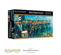 American Civil War Infantry Regiment Firing Line - Warlord Games Black Powder