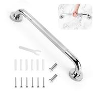 ACWOO Bathroom Grab Bar, 40cm Stainless Steel Shower Hand Rail with Mounted Screws, Safety Grab Rails Mobility Aids for Elderly, Children, Disability, Bathtub, Toilet, Bathroom, Kitchen, Stairway