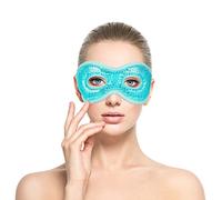 ACWOO Cooling Eye Mask, Cooling Eye Mask for Puffy Eyes, Reusable Hot Cold Therapy Eye Mask for Migraine Relief, Headache, Dark Circles, Dry Eyes, Swollen Eyes, Sinus Pain