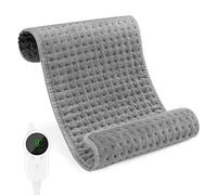 ACWOO Heating Pad, Heating Pad Electric for Back Cramps Neck Pain and Relaxation Relief Ultra-Soft Heat Pad with Auto Shut Off and Overheating Protection, 9 Heat Setting Pad, 30x60 cm