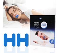 ACWOO Mouth Tape for Sleeping, 60Pcs H-Shape Sleep Mouth Tape to Improve Night Sleep, Reduce Mouth Breathing and Snoring, Anti Snoring Devices for Men and Women (60PCS)
