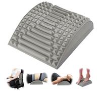 ACWOO Neck & Back Stretcher, Neck and Back Massager, Multi-Level Adjustable Massager Spine Board, Back Stretcher Posture Corrector, Back Neck Cracker for Lower Back Pain Relief (Grey)
