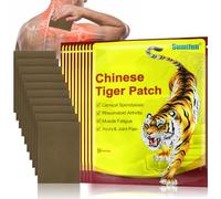 ACWOO Pain Relief Patches, 80 Count Tiger Patch, Pain Hot Patches for Neck and Shoulder, Lumbar Spine Knee Pain Relief Patches, Arthritis Herbal Pain Relief Patch, Pain Relieving Up to 12 Hours
