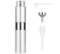 ACWOO Perfume Atomiser, 8ml Refillable Travel Size Perfume Bottle, Mini Aftershave Spray Bottle, Small Glass Fragrance Atomizer for Women, Portable Empty Cologne Refill Pump Dispenser for Men