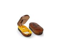 ACWOO Small Pill Tablet Cutter, Portable Pill Splitter for Small and Large Pills Cut in Half Quarter, Cutting & Storage 2 in 1 Tablet Pill Dispenser